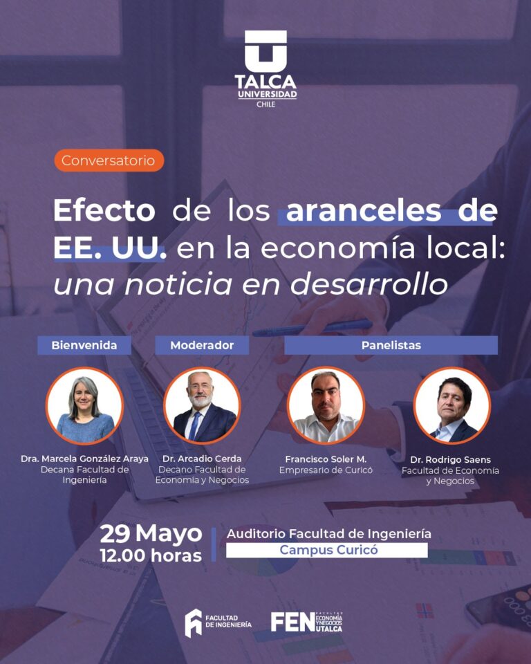 Conversatorio en UTalca abordará impacto económico de Trump en la región