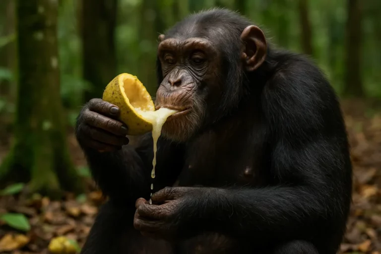 Chimpancés consumen hasta dos botellas de alcohol de forma natural