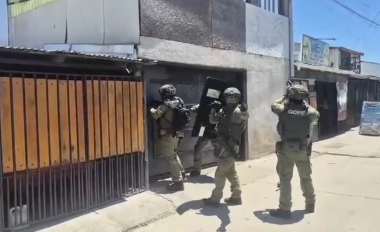 Operativo policial en Talca desarticula dos focos de droga y deja seis detenidos