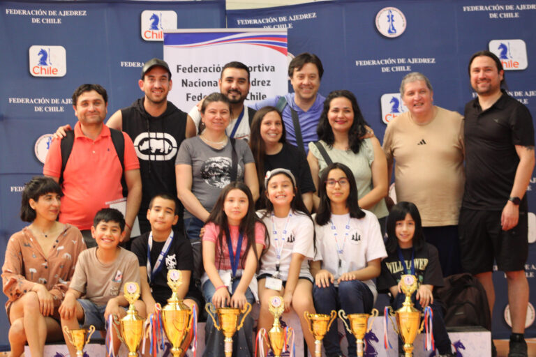 Maule destaca con podios en el Nacional de Ajedrez 2026