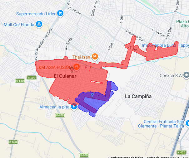 Más de 5 mil hogares sin energía en Talca y Maule Norte