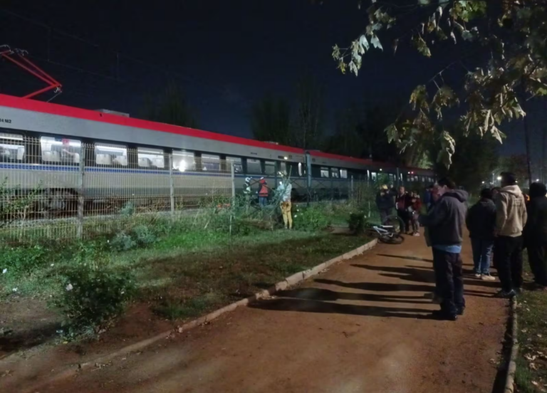 Fatal accidente ferroviario en Talca deja un ciclista fallecido