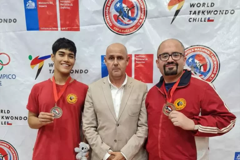 Destacada participación de deportistas maulinos en Copa Chile de Taekwondo