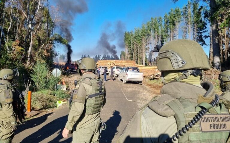 Macrozona sur: Cinco trabajadores forestales resultaron heridos tras ser emboscados en Capitán Pastene