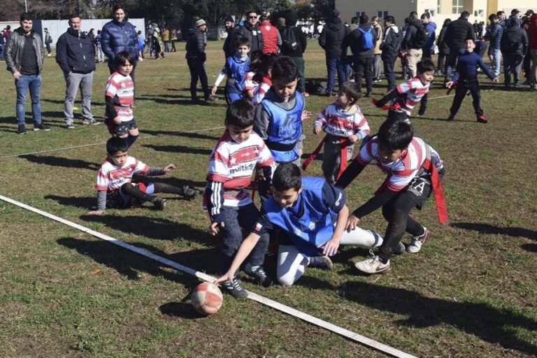 Inició circuito de festivales infantiles de rugby en el Maule