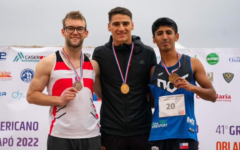 Estudiante de la UTalca destaca como seleccionado nacional de atletismo