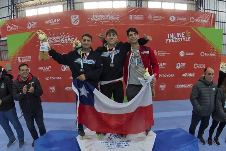 Sudamericano de patinaje inline freestyle: Maulinos aportaron con medallas a la delegación chilena