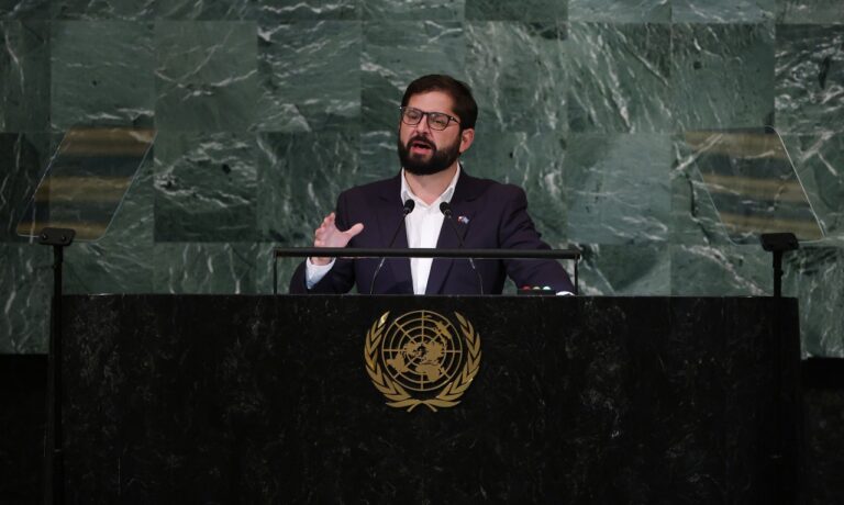 Boric en su visita a la ONU instó a “distribuir de mejor manera la riqueza y el poder”