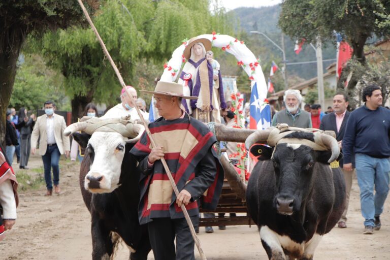 San Javier: Nirivilo festejó a la Virgen Campesina con más de 450 huasos a caballo