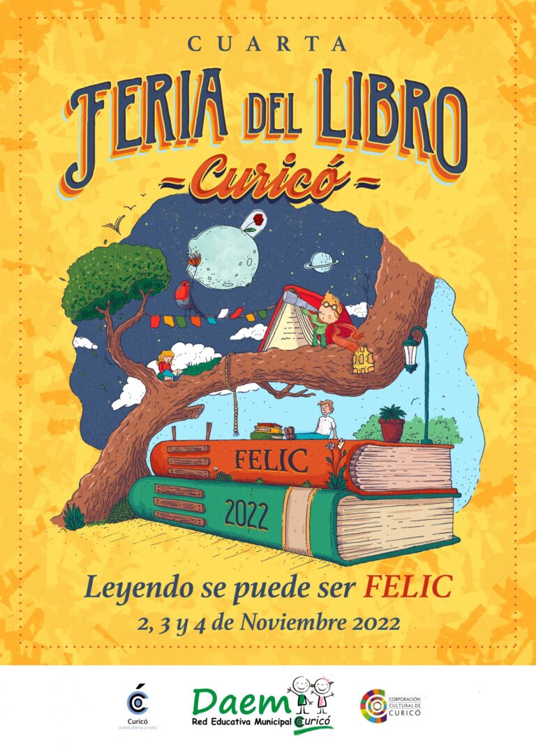 Se lanzó oficialmente la Feria del Libro Curicó 2022