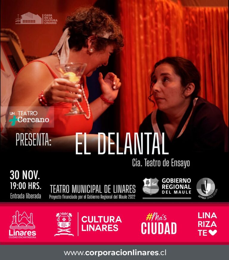 “El delantal”: reinterpretación de un clásico chileno se presentará en el Teatro Municipal de Linares