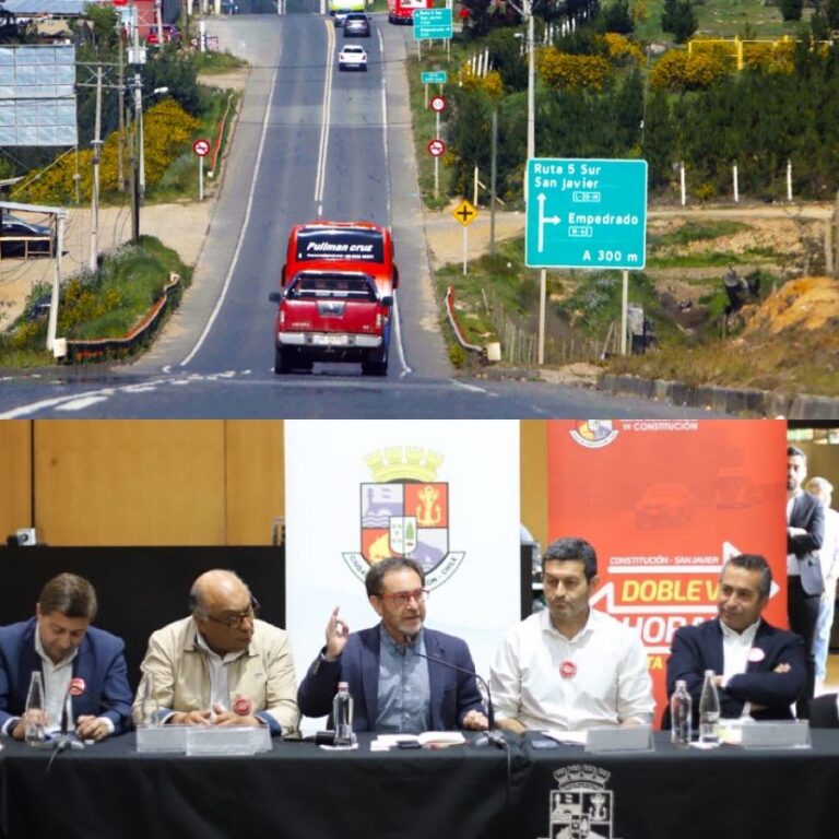 Ruta entre San Javier y Constitución: MOP anuncia que construcción de doble vía es prioridad y en 2024 comenzarían las obras