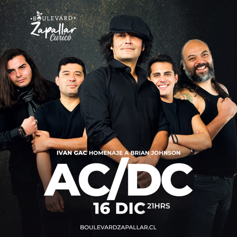 Imitador chileno de AC/DC llegará a Curicó