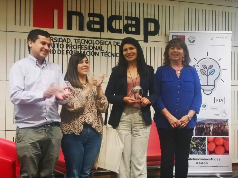 Joven productora de nueces de San Clemente es la mujer más innovadora del agro en 2022