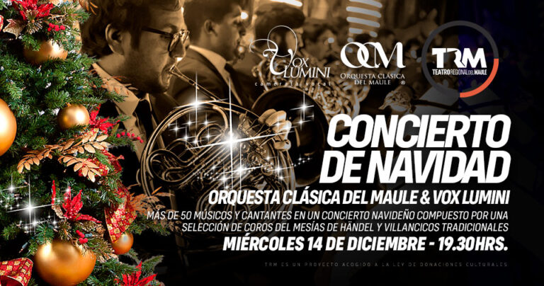 Un concierto de navidad para toda la familia de Talca