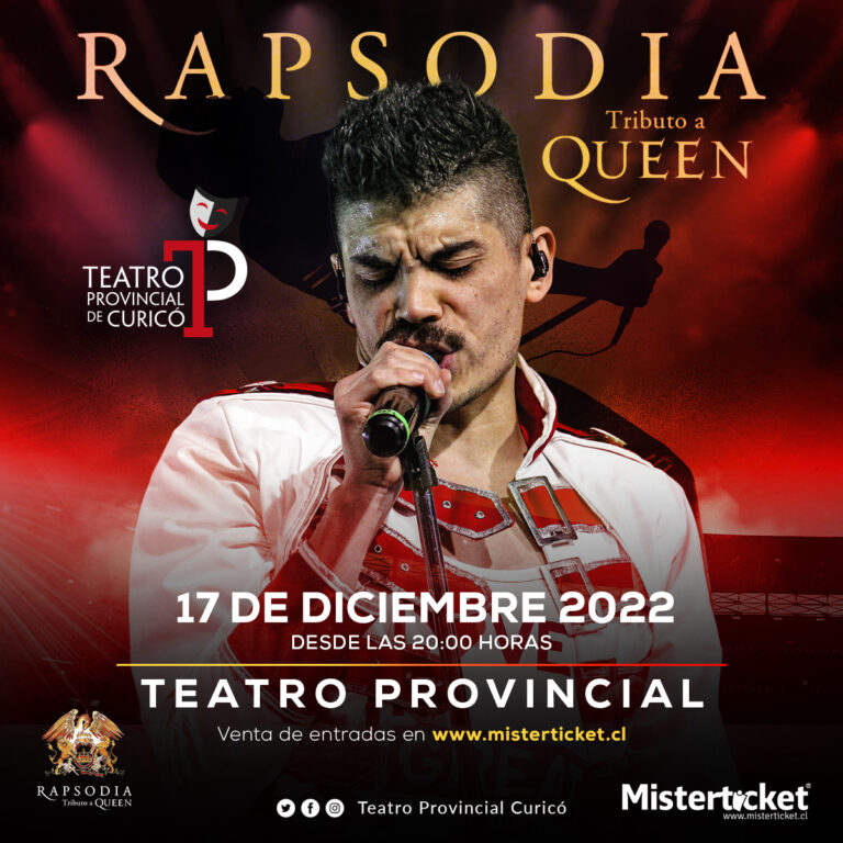 Tributo a la legendaria banda Queen se presentará en Curicó