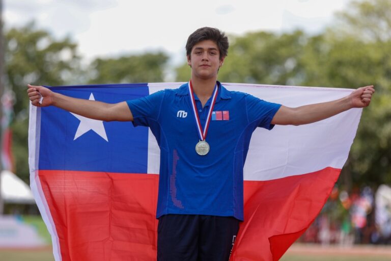 Linarense sumó primera medalla de oro para el Maule en el Sudamericano Escolar de Paraguay