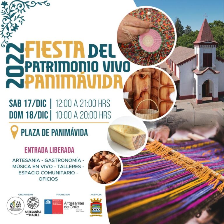 Este fin de semana se realizará la “Fiesta del Patrimonio Vivo” en Panimávida