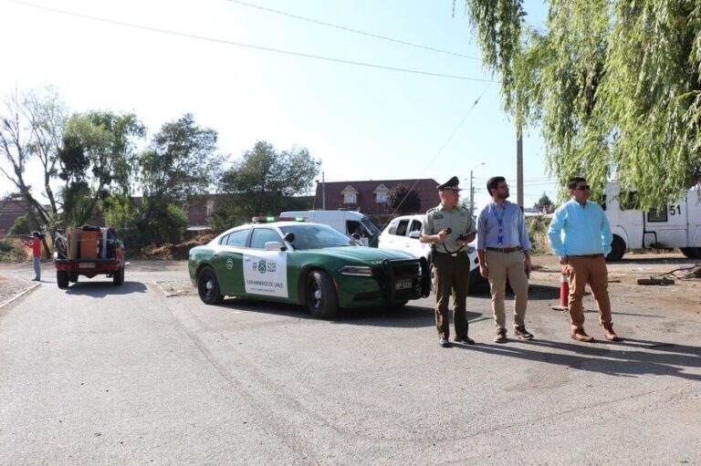 Inician desalojo de blocks ocupados ilegalmente en Villa Las Américas de Talca