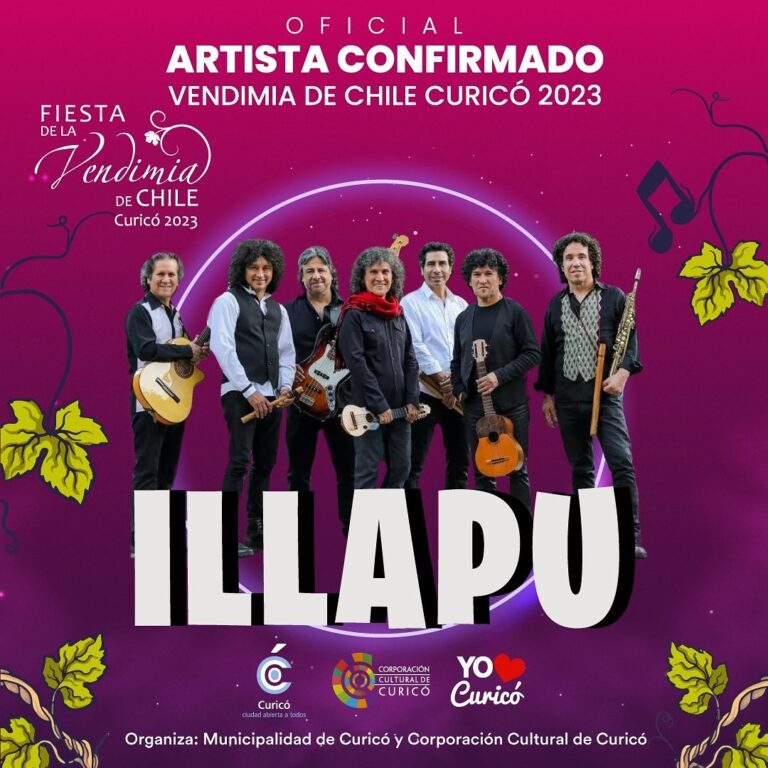 Illapu es confirmado para la Fiesta de la Vendimia en Curicó