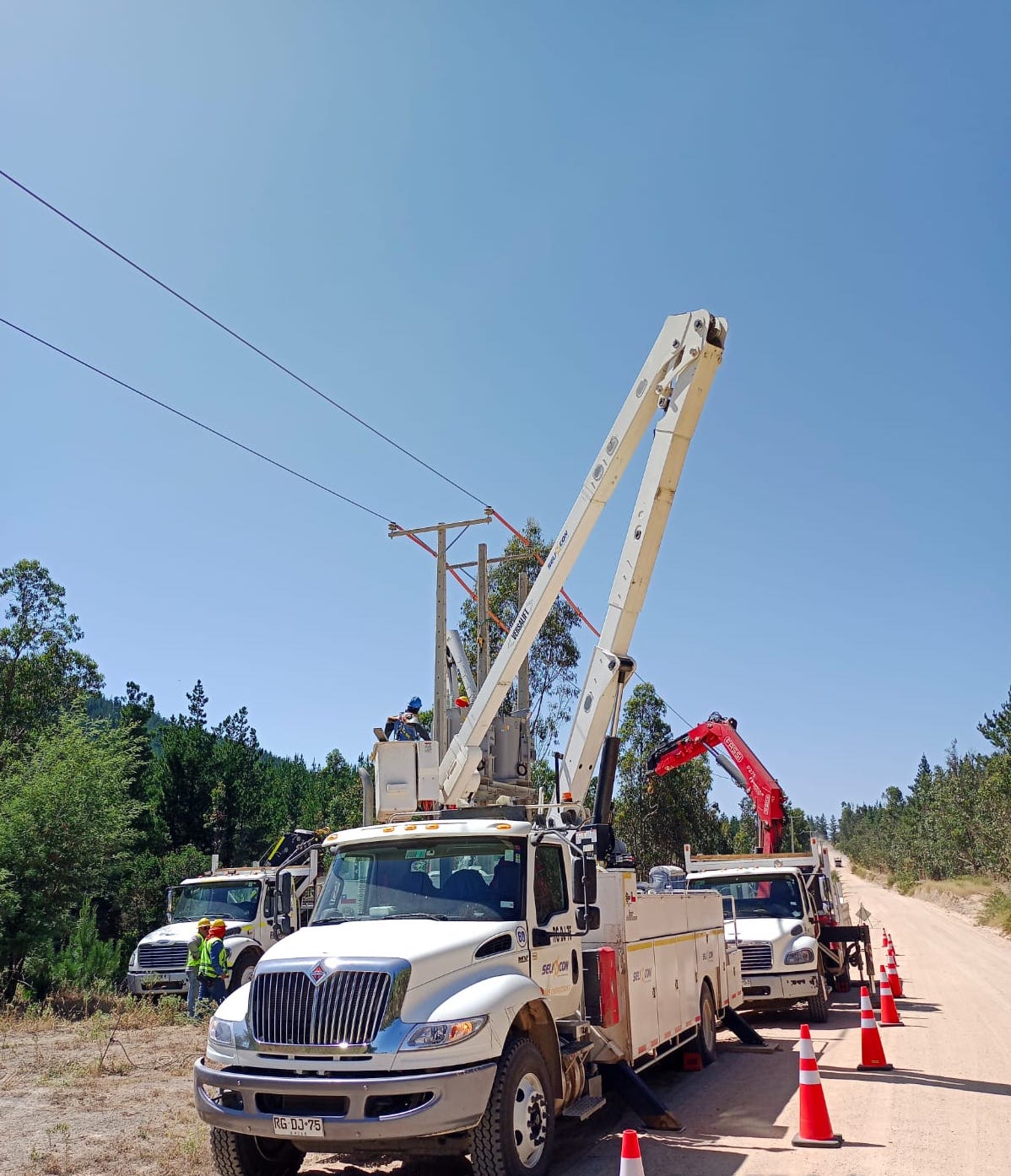 Vichuquén Cge Realiza Trabajos De Mejoramiento De La Red Por 150