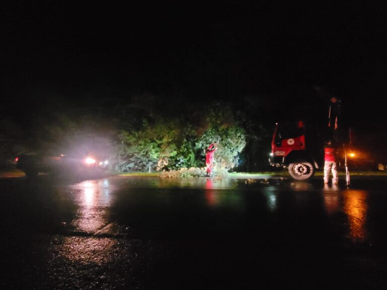 Desarrollan trabajos de emergencia tras fuerte lluvias en la región