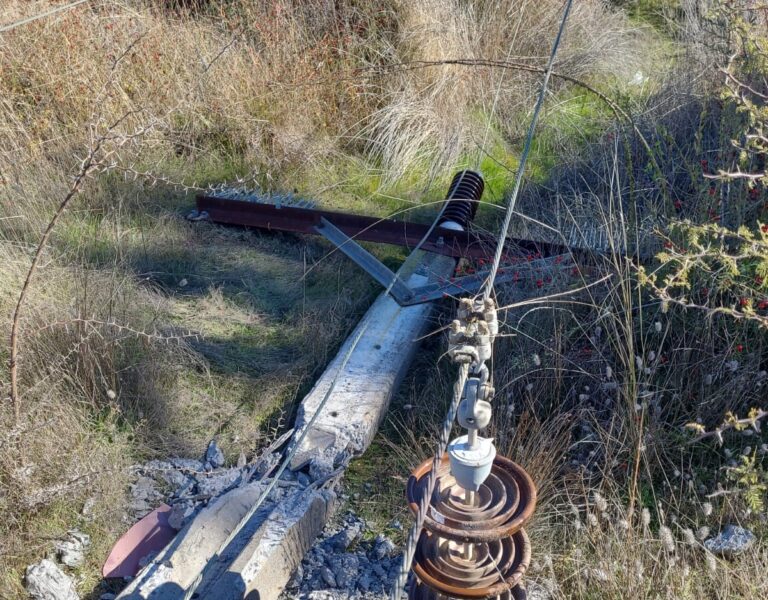 San Javier – Constitución: Robo en línea de Alta Tensión afectó alrededor de 7 mil usuarios