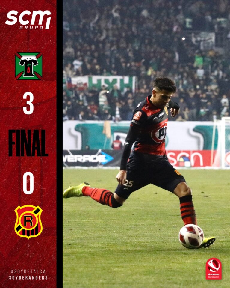 Deportes Temuco derrota a Rangers de Talca por 3 a 0