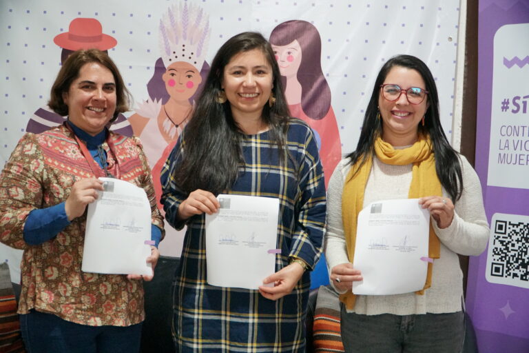 Ganadora del Fondo de Equidad de Género recibe recursos en el Maule 