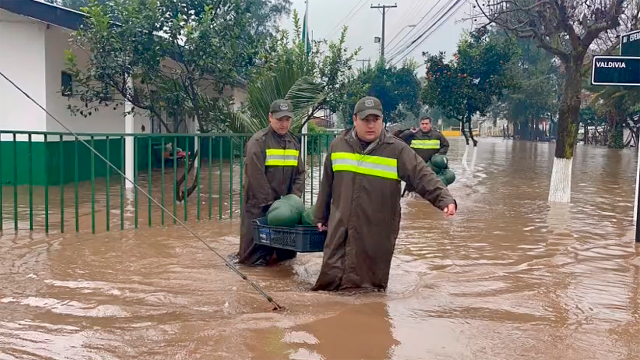 160 funcionarios de Carabineros llegan al Maule para enfrentar emergencia climática