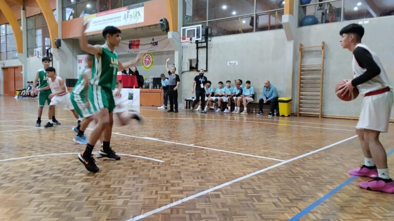 El Maule Cayó ante Tarapacá en el Básquetbol Varones de los Juegos Deportivos Escolares