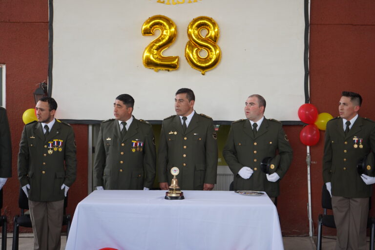 Quinta Compañía de Bomberos de Los Niches celebró su 28 aniversario