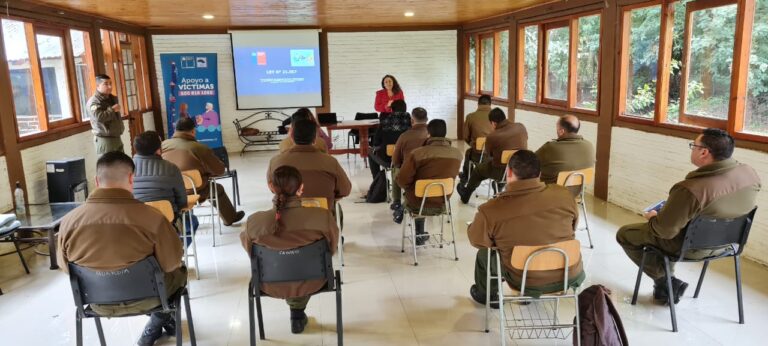 Linares: Carabineros son capacitados sobre la ley de entrevistas videograbadas 