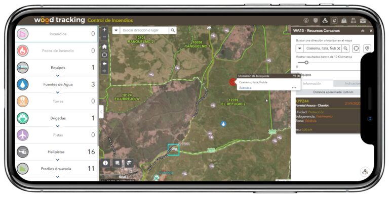 ¿Cómo funciona Wood Tracking? La aplicación que permitirá combatir incendios forestales de manera más rápida y eficiente