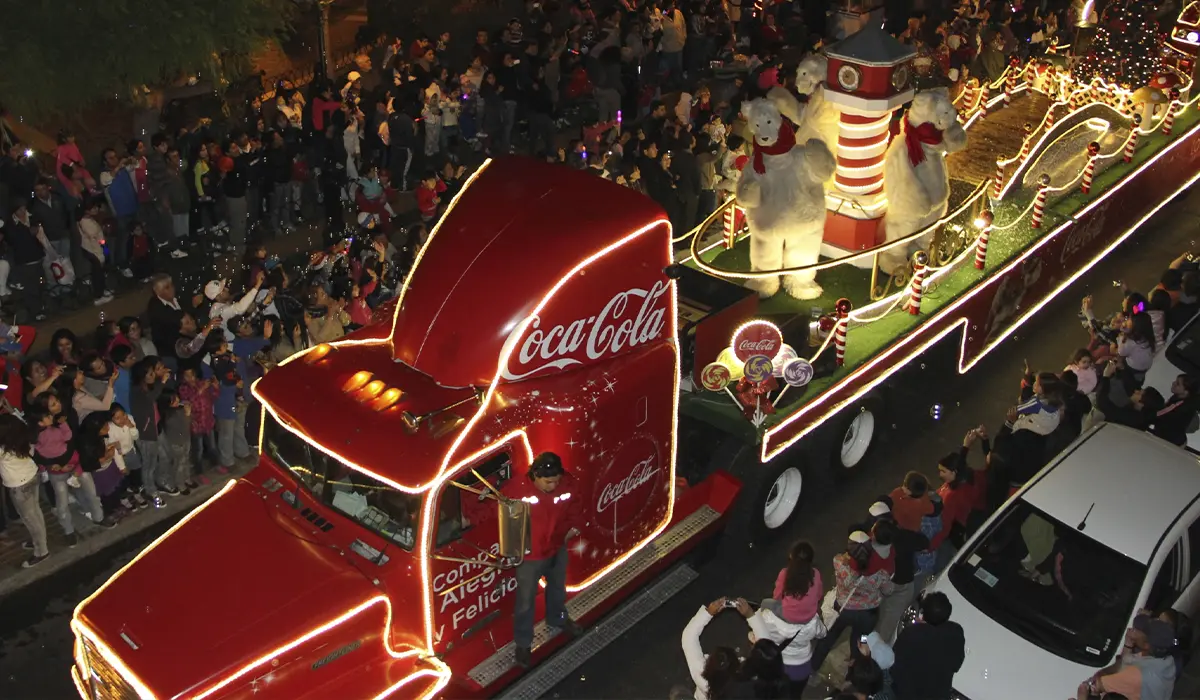 Talca Cu ndo y d nde pasar la Caravana Navide a de Coca Cola