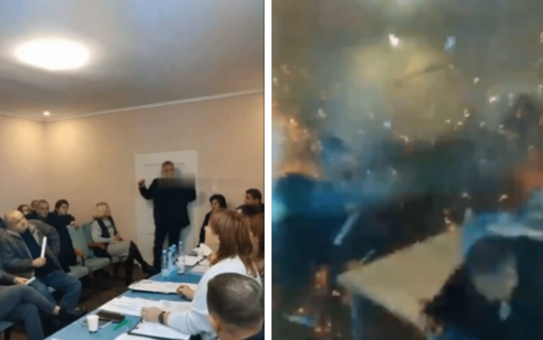 Concejal Ucraniano lanza granadas en ayuntamiento dejando a 26 heridos