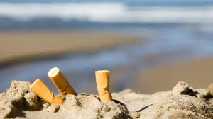 Alerta: Colillas de cigarros en Nuestras Playa Contaminan el Agua