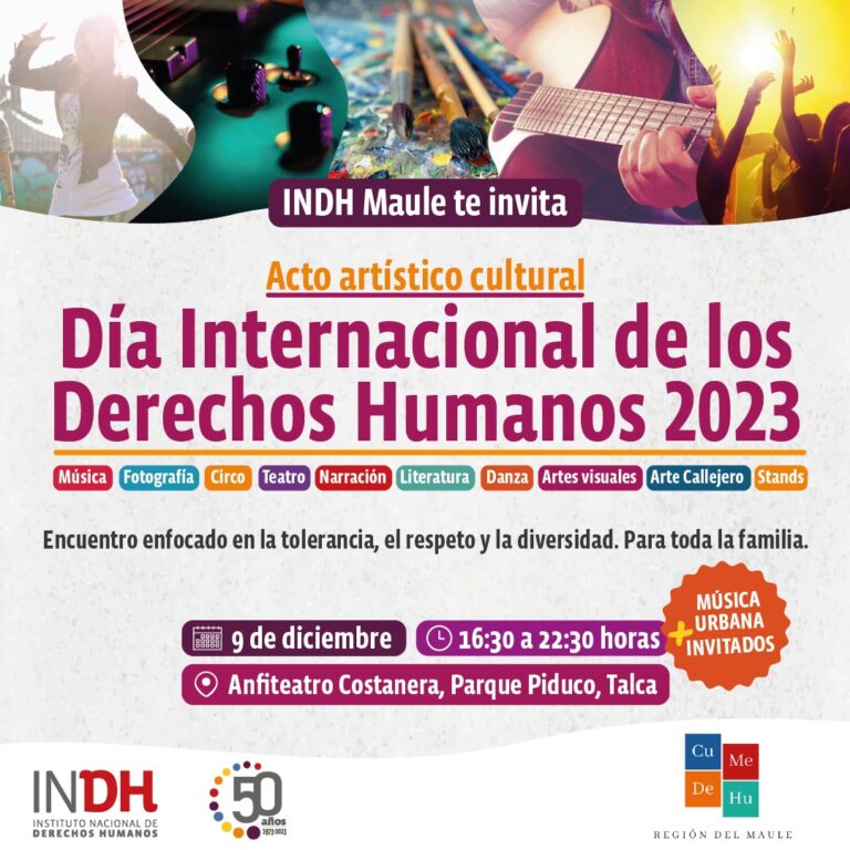 Día de DDHH en Parque Costanera: Talca Celebra con Actividades Familiares