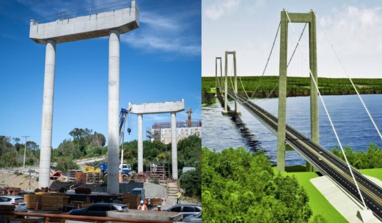 Construcción de Puente Chacao logra 45% de avance