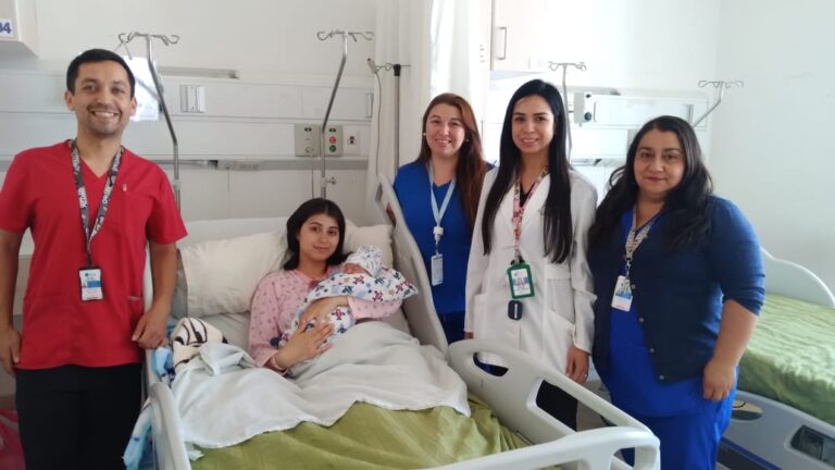 Nace el Primer Bebé del Año en el Hospital Regional de Talca