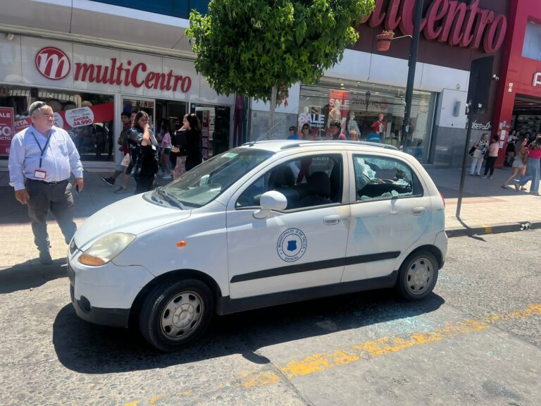 Sujeto fue detenido por la PDI en flagrancia por daños a vehículo municipal que se encontraba estacionado en pleno centro de Talca  