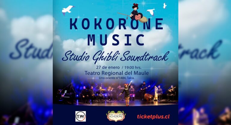 Studio Ghibli Soundtrack Llega a Talca: Kokorone Music en Concierto