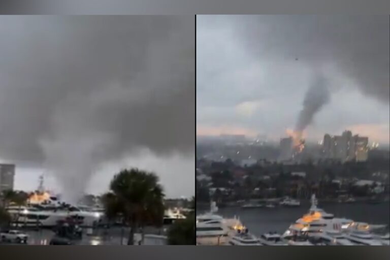 [Video] Explosivo Inicio de Tornado en Fort Lauderdale