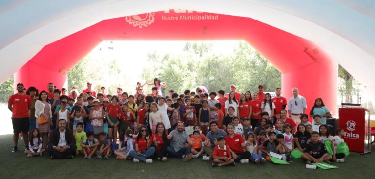 Talca: 800 niños participaron en talleres deportivos de verano