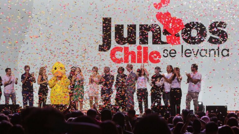 “Juntos, Chile se Levanta” logra recaudar millonaria cifra