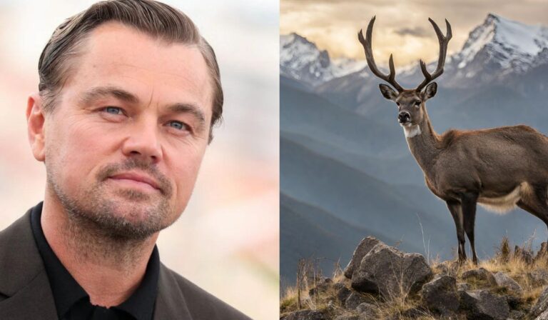 Leonardo DiCaprio aboga por la conservación del huemul chileno