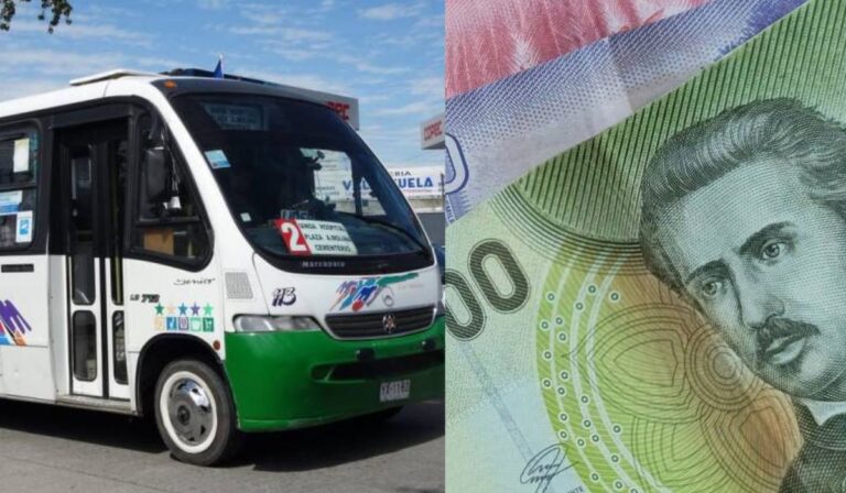 Tarifa del transporte público subirá a $480 en Linares