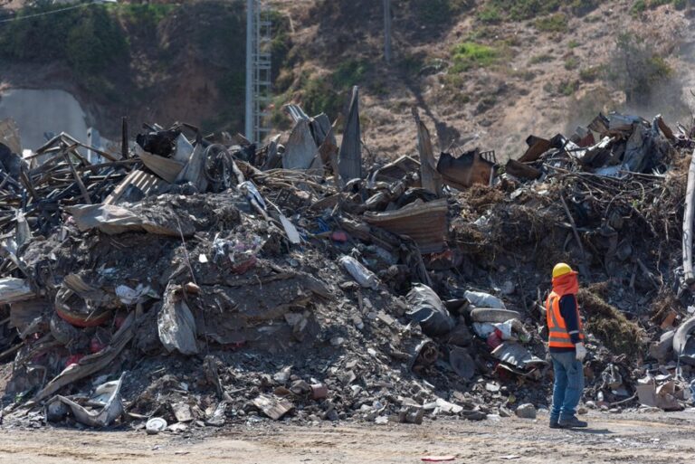 Valparaíso: más de 650 toneladas de escombros han sido retiradas tras incendios