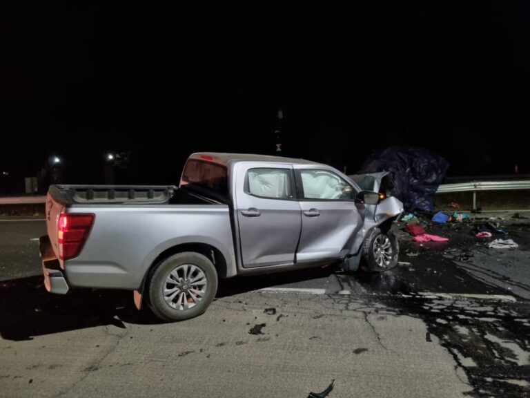 Violenta colisión en Ruta 5 Sur dejó como resultado tres personas fallecidas