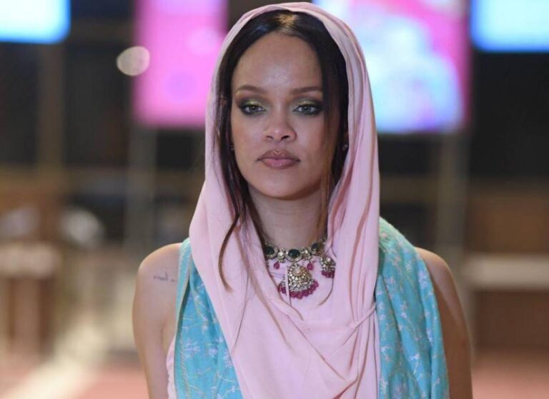 Rihanna dio show para el hijo del hombre más rico de India
